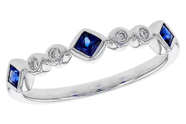 F320-32636: LDS WED RG .25 SAPPHIRE .30 TGW