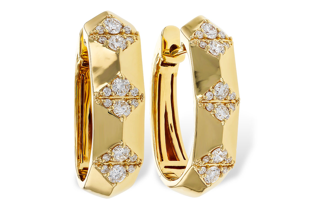 F320-34491: EARRINGS .50 TW