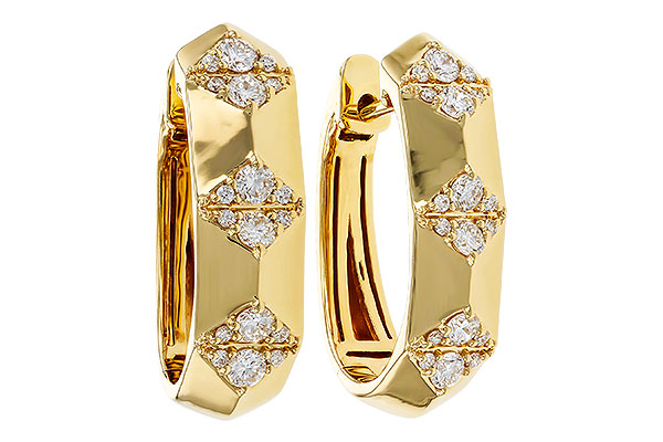 F320-34491: EARRINGS .50 TW