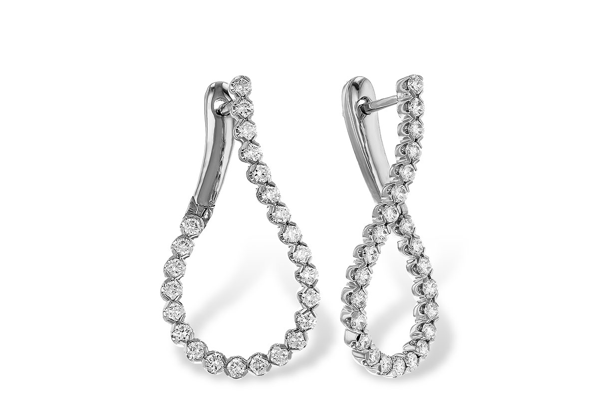 F320-34500: EARRINGS 1.00 TW