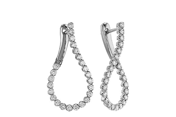 F320-34500: EARRINGS 1.00 TW