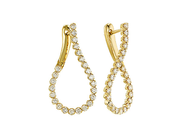 F320-34500: EARRINGS 1.00 TW