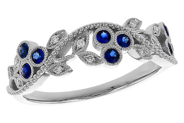 F320-36273: LDS WED RG .23 SAPPHIRE .29 TGW