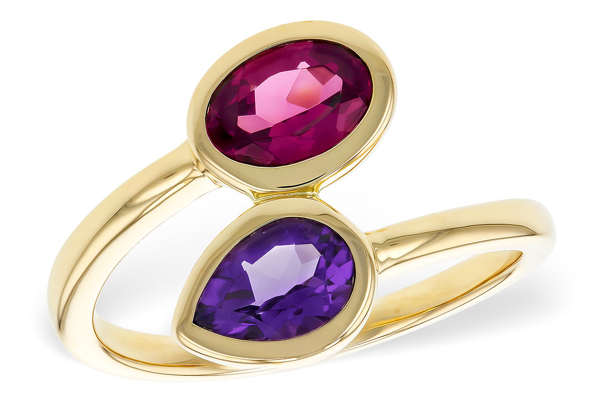 F320-36282: LDS RG 1.48 TW SEMI-PRECIOUS (AMY,RHODOLITE)