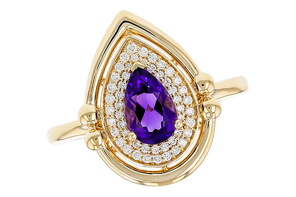 F321-19045: LDS RG .70 AMETHYST .86 TGW (8x5MM AMY)