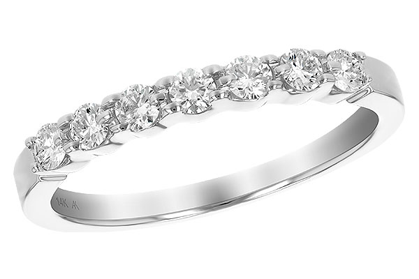 G229-41727: LDS DIA WED RG .33 TW (7 STONES)