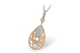 G230-28118: NECKLACE .20 TW