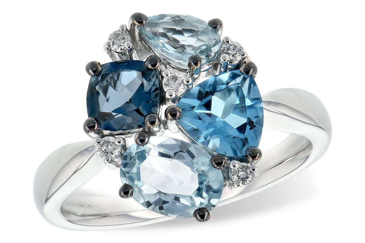 G234-83545: LDS RG 2.57 BLUE TOPAZ 2.65 TGW