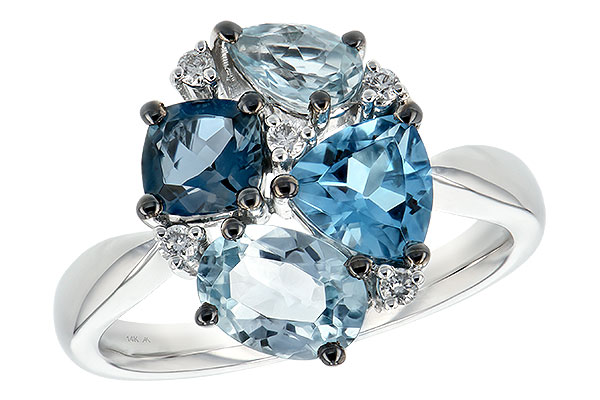 G234-83545: LDS RG 2.57 BLUE TOPAZ 2.65 TGW
