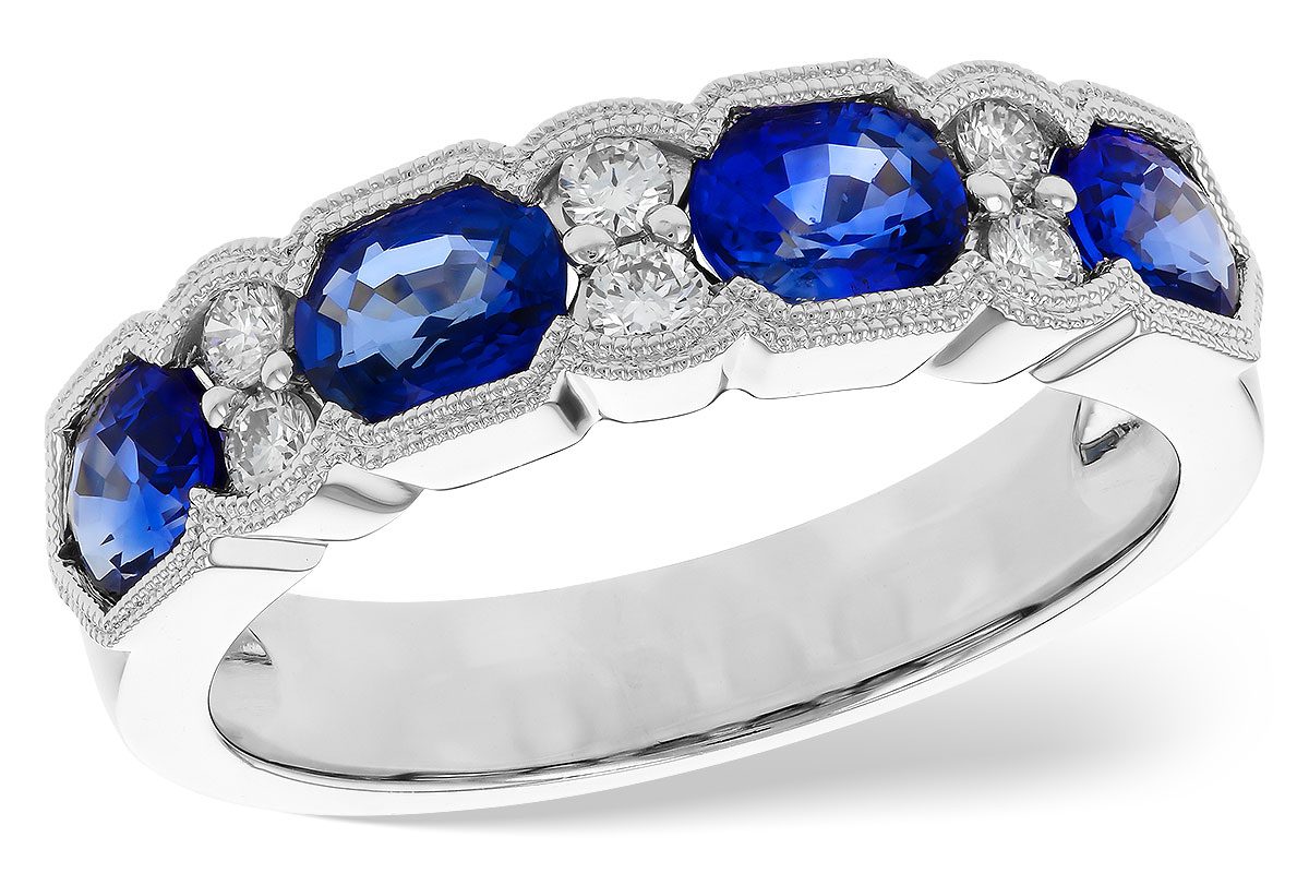 G234-90891: LDS WED RG 1.72 SAPPHIRE 1.90 TGW (5x4MM SAPP)