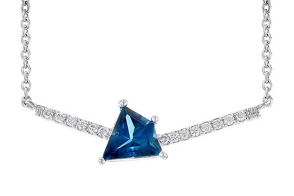 G235-79918: NECK .87 LONDON BLUE TOPAZ .95 TGW