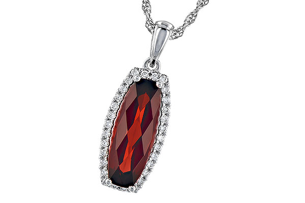 G318-48154: NECK 1.75 GARNET 1.87 TGW