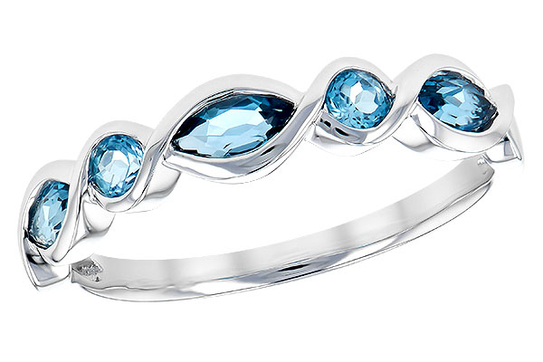 G318-49045: LDS RG .60 TW BLUE TOPAZ