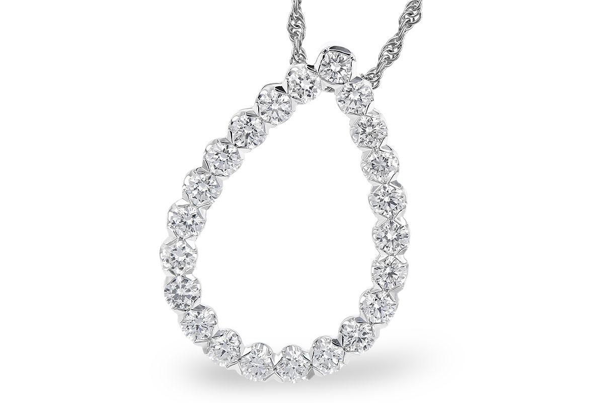 G318-50900: NECKLACE 1.00 TW