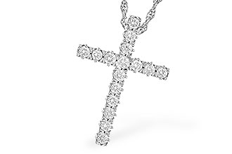 G319-37218: NECKLACE .50 TW