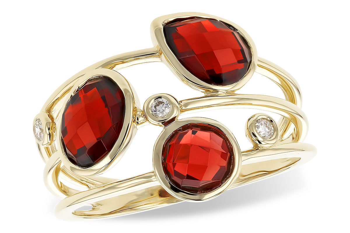 G319-39009: LDS RG 3.07 TW GARNET 3.12 TGW