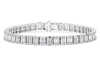 G319-39054: BRACELET 2.72 TW BAGUETTES 4.10 TW