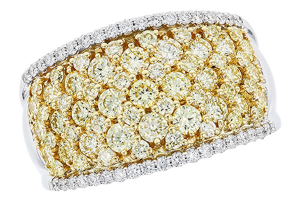 G319-39945: LDS DIA WED RG 1.53 YELLOW DIAS 1.75 TW