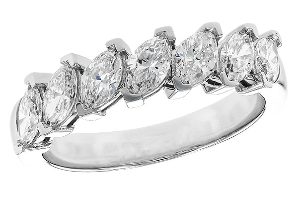 G320-28136: LDS DIA WED RG 1.25 TW (7 MARQUISE)