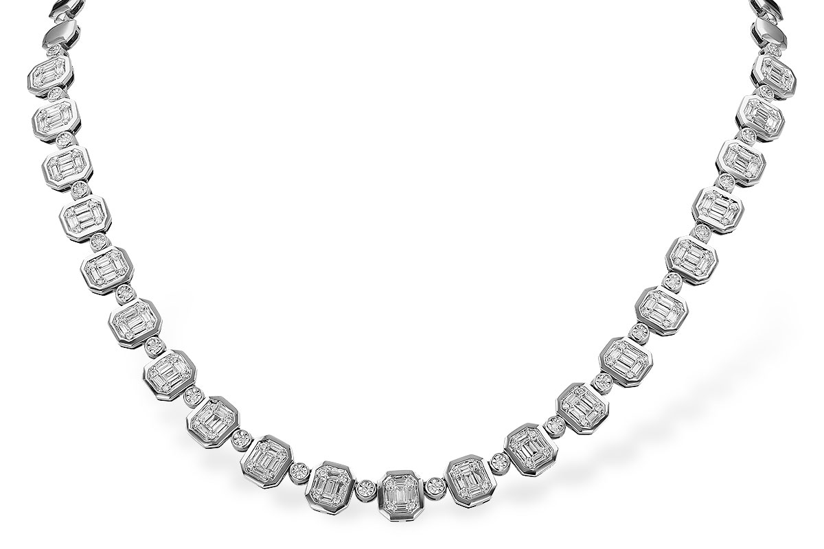 G320-28145: NECKLACE 1.39 BAG 1.80 TW (16")