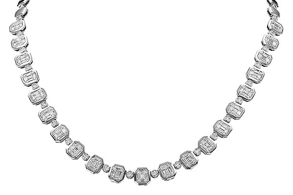 G320-28145: NECKLACE 1.39 BAG 1.80 TW (16")