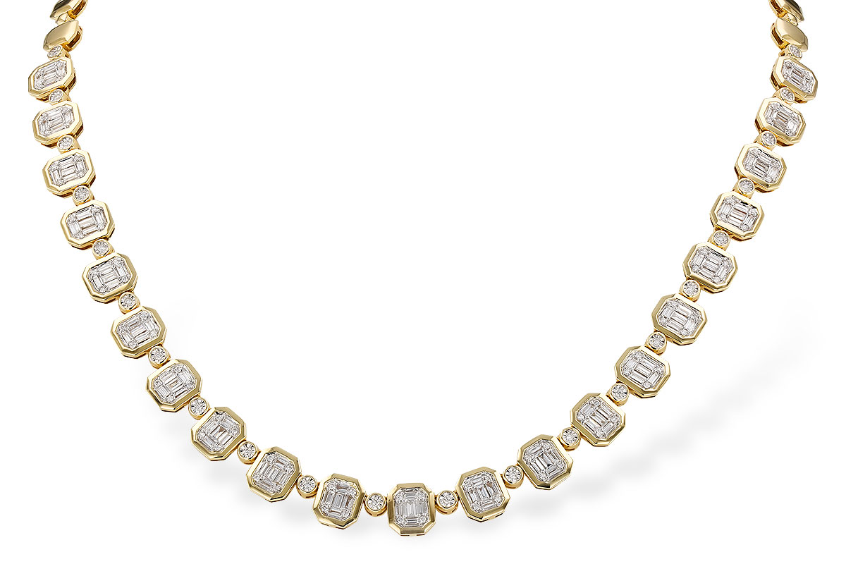 G320-28145: NECKLACE 1.39 BAG 1.80 TW (16")