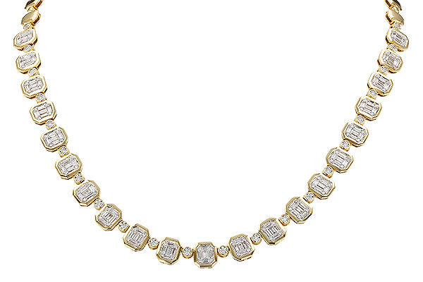 G320-28145: NECKLACE 1.39 BAG 1.80 TW (16")