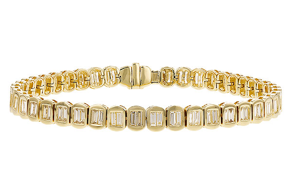 G320-28154: BRACELET 2.30 TW BAGUETTE (7")