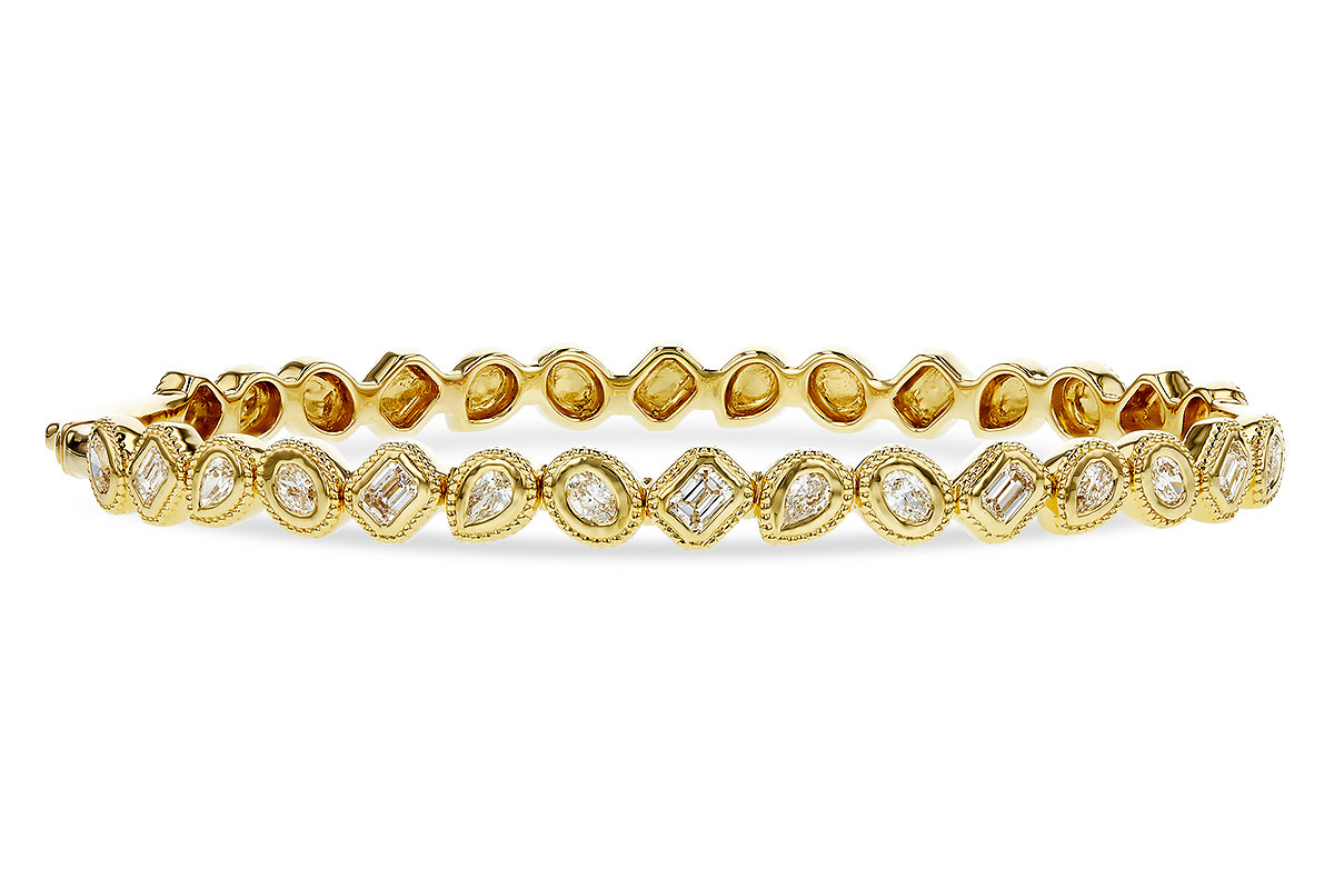 G320-35436: BANGLE 1.00 TW FANCY CUT DIAS