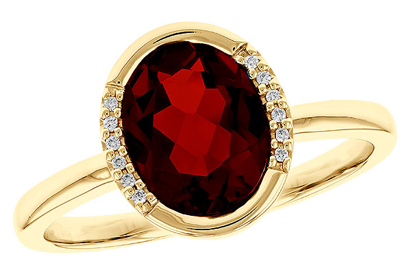 G321-19954: LDS RG 2.02 TW GARNET 2.05 TGW (9x7 GAR)