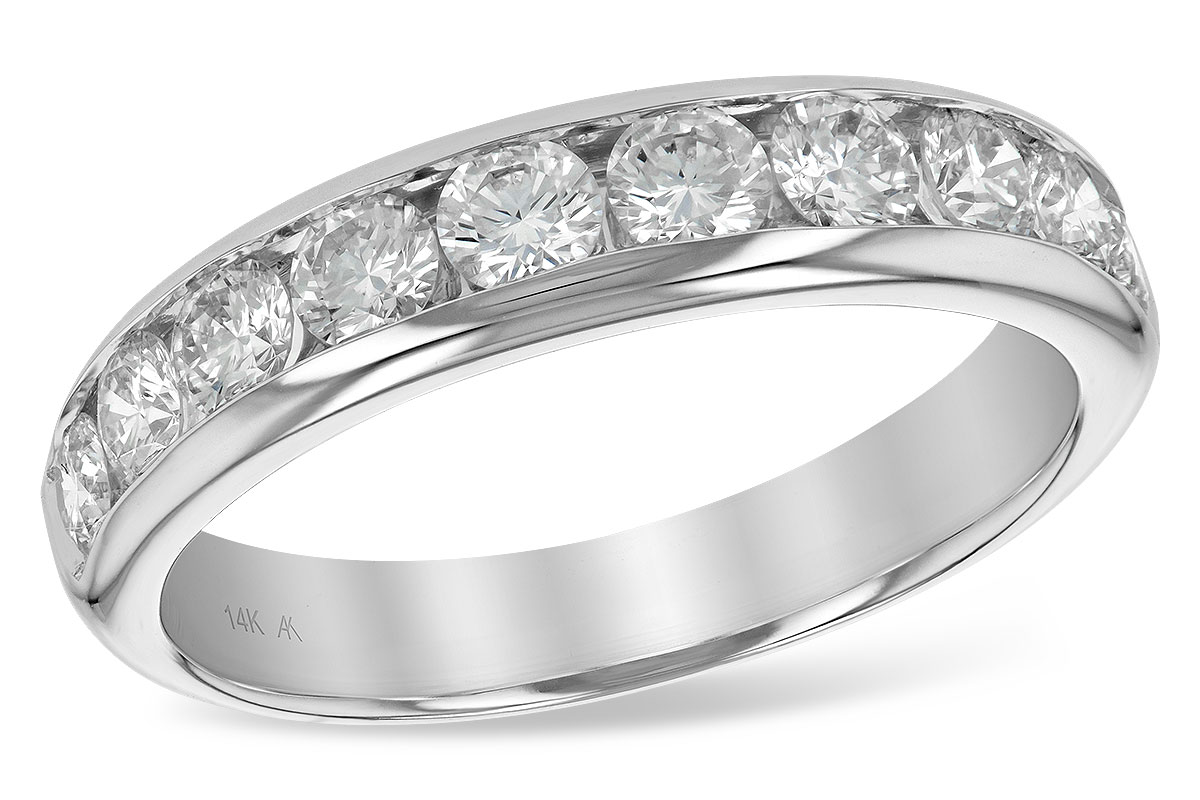 H138-51782: LDS WED RG 1.00 TW (10 STONES)