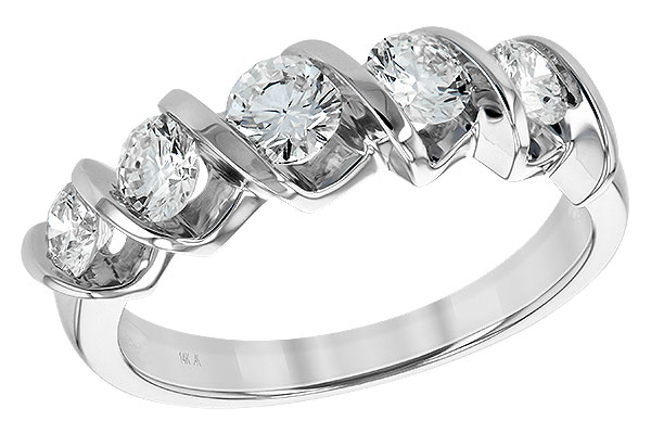 H138-51809: LDS WED RG 1.00CT TW