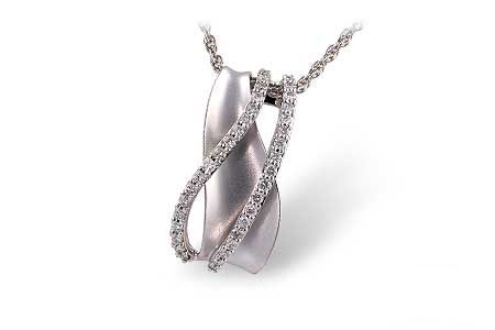 H229-40854: NECKLACE .28 TW