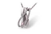 H229-40854: NECKLACE .28 TW