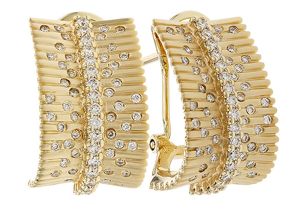 H229-42691: EARRINGS .76 TW