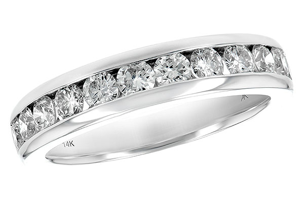 H233-99054: LDS WED RG 1.00 TW (12 STONES)