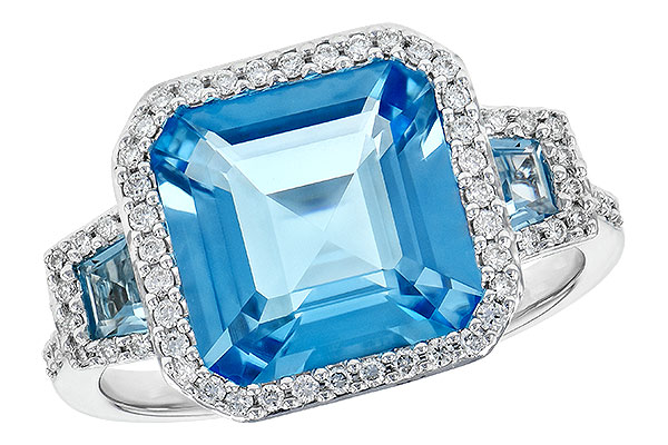 H235-80863: LDS RG 4.40 TW BLUE TOPAZ 4.60 TGW