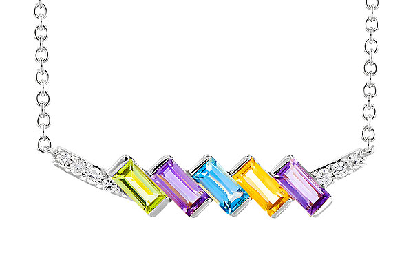 H318-53600: NECK .53 SEMI-PRECIOUS .58 TGW