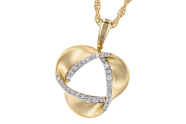 H318-54536: NECKLACE .20 TW