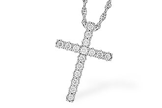 H319-37218: NECKLACE .25 TW
