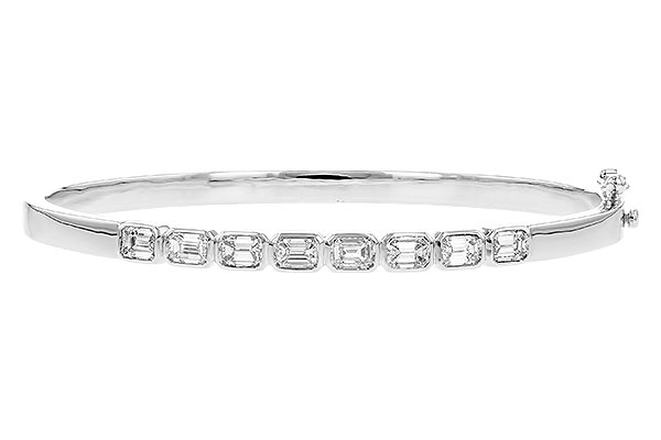 H319-39954: BANGLE 2.00 TW EMERALD CUTS