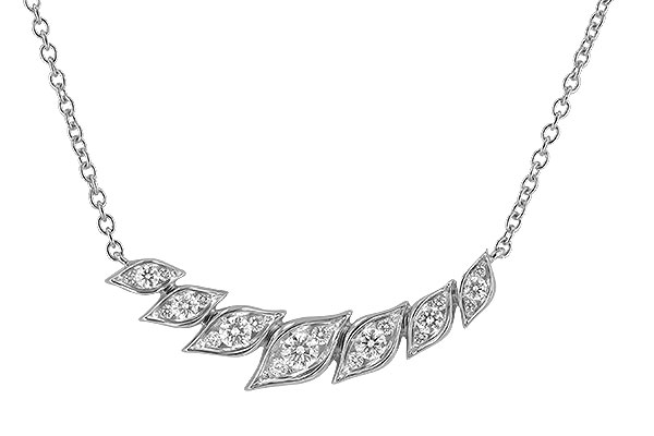 H320-28118: NECKLACE .36 TW