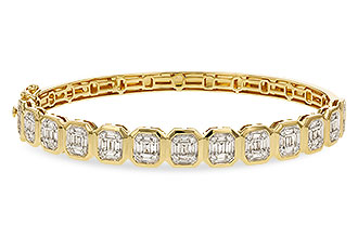 H320-28154: BANGLE .81 TW BAGUETTE 1.00 TW