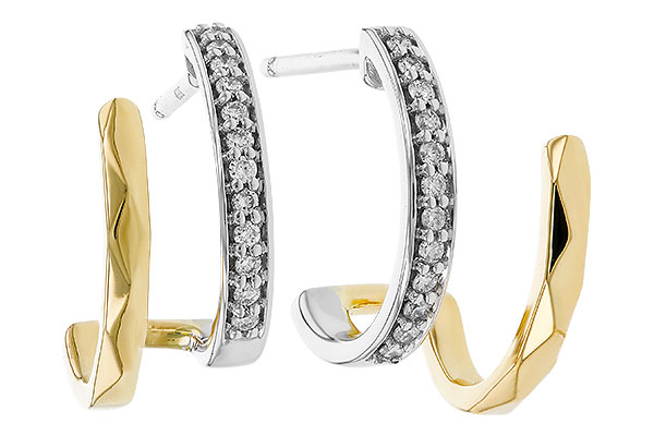 H320-31736: EARRINGS .12 TW