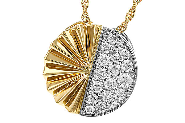 H320-34454: NECKLACE .50 TW