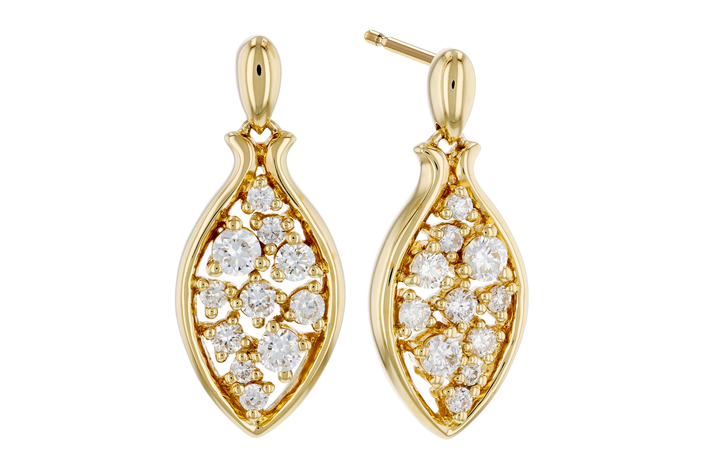 H321-20836: EARRINGS .40 TW