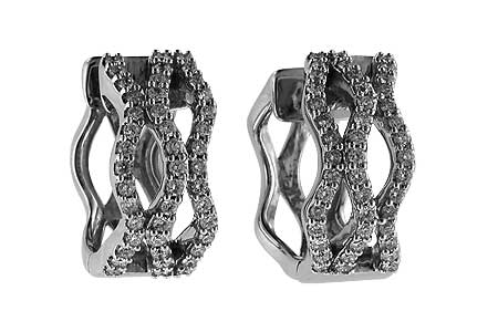 K045-81809: EARRINGS .50 TW
