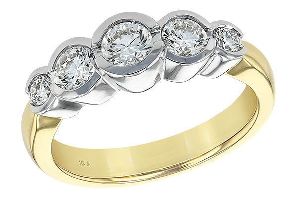 K138-51763: LDS WED RING 1.00 TW