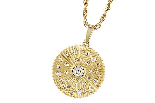 K229-40900: NECKLACE .24 TW