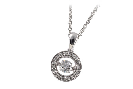 K232-17245: NECKLACE .33 TW